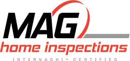 The MAG Home Inspections logo